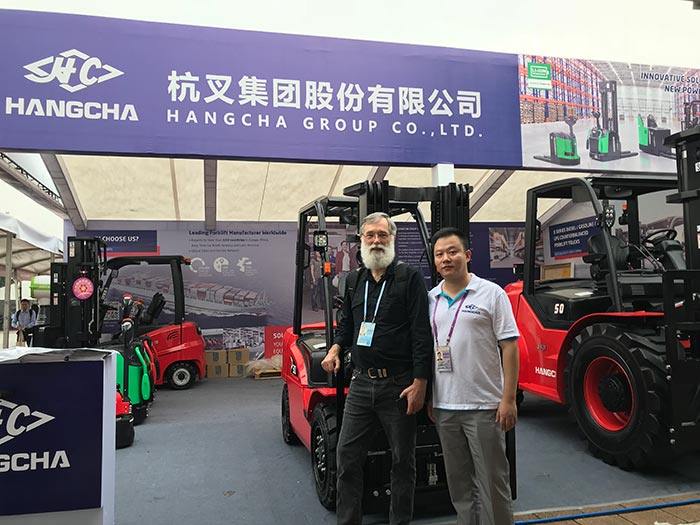 The 124th Canton Fair – HANGCHA FORKLIFT AMERICA