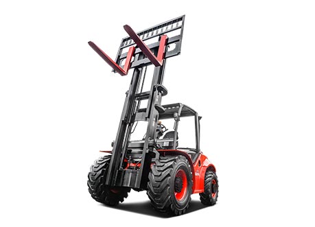 4 wheel drive forklift