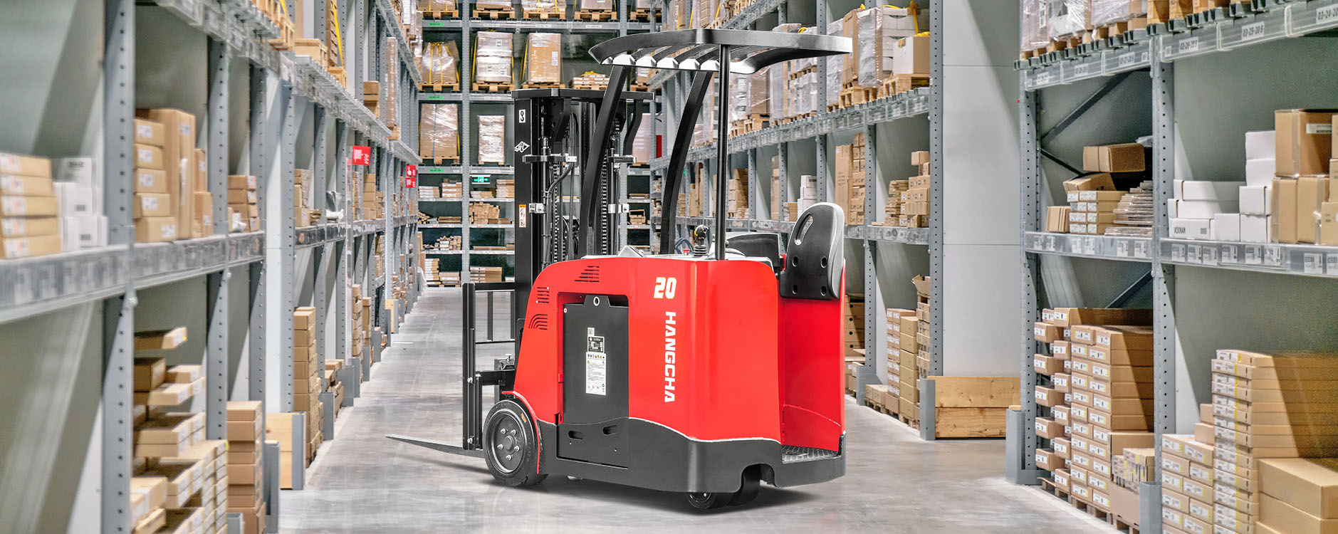 3Wheel Standup Lift Truck 3,0005,000lbs HANGCHA FORKLIFT AMERICA