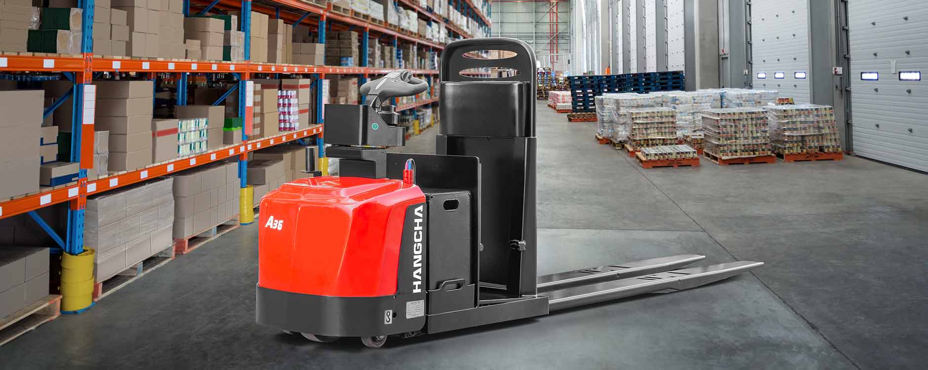 Center Control Rider Pallet Truck 6,000/8,000lbs HANGCHA Forklift