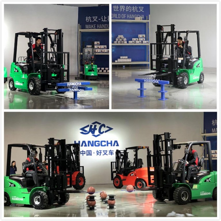 The 129th Canton Fair — Hangcha Always Online HANGCHA FORKLIFT AMERICA