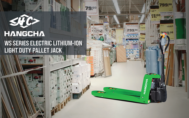 The New XC Series Electric Lithium-ion Light Duty Pallet Jack From Hangcha Group