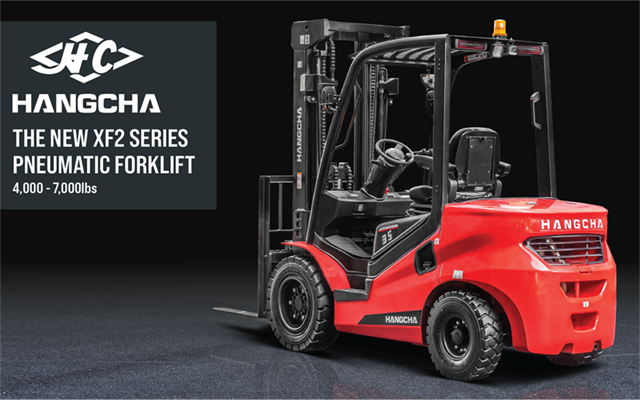 The New, Next Generation XF2 Series Pneumatic Forklift From Hangcha Group