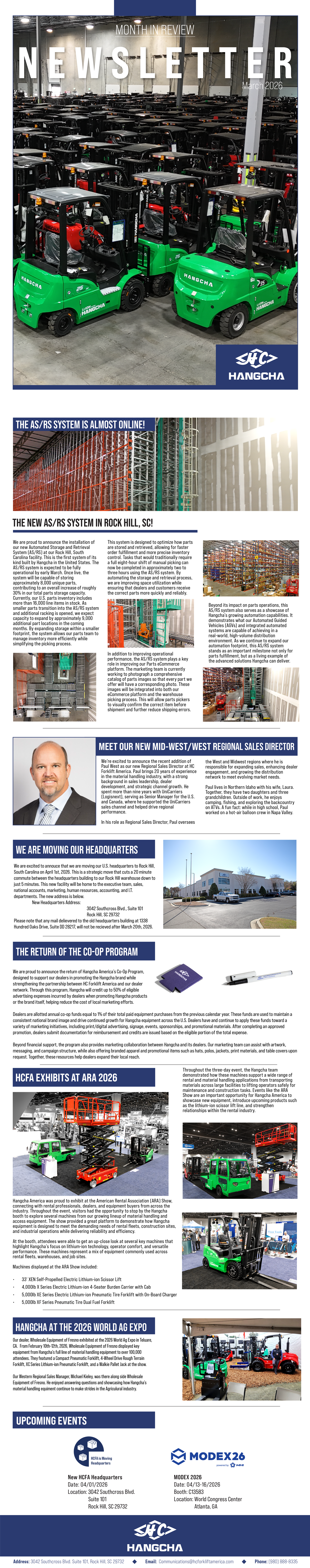 HCFA March 2026 Newsletter